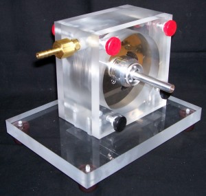 Complete_Turbine_2 Complete Turbine 2 300x285 How To Build a Tesla Turbine From a Hard Disk Drive