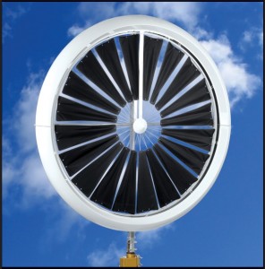 honneywellturbine on sky 296x300 $4,500 WindTronics Ultra Efficient Low Speed Wind Turbine Available This Fall