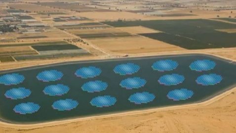 aquasun solar panels AQUASUN   Floating Solar Panels Designed for Inland Bodies of Water