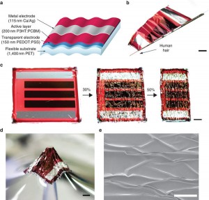 thinnest solar cell spider silk 300x287 New 1.9µm Solar Cell Thinner Than Spider Silk, Can Be Bent Around Human Hair