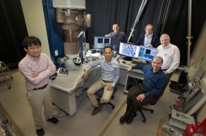 D3270412 electrocatalyst team HR 300x199 New Water Splitting Catalyst 1000 Times Cheaper Than Platinum May Boost Hydrogen Economy