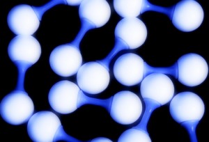 Hydrogen Atoms 300x204 Photosynthesis Inspired Hydrogen Production Method Developed