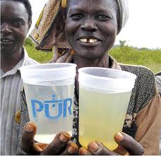 pur Water Purification Sachets to Aid Developing Countries