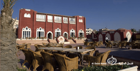 Aldeira Hotel The Only Five Star Hotel in Gaza Was Constructed Using Adobe Bricks