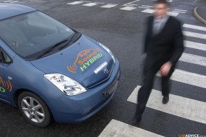 sound electric car 300x199 New NHTSA Law Addresses Pedestrian Safety – Electrified Vehicle “Alert Sound”