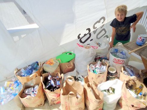 vanis buckholz 10 Year Old Child Praised for Successful Recycling Business