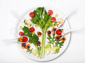 Vegetarian Plate 300x221 Plant Based Diets Responsible for Higher Greenhouse Gas Emissions Than Thought